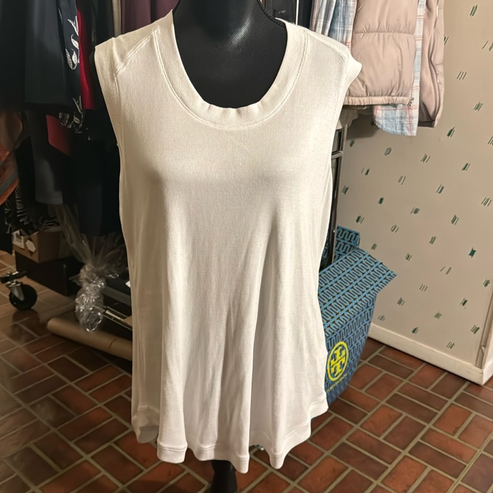 White tank top